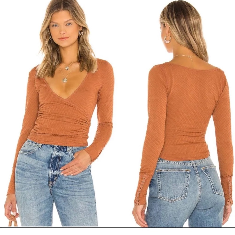 Free People NWOTags Free people Penny Plunge top